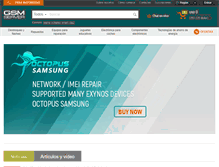 Tablet Screenshot of gsmserver.es